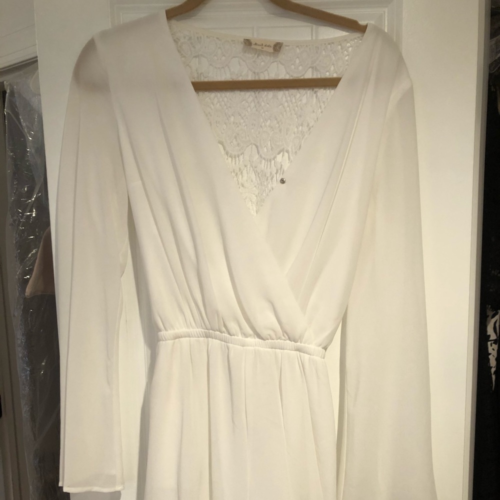 White Romper perfect for Bride